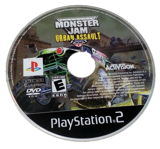 Monster Jam: Urban Assault - PlayStation 2 (PS2) Game