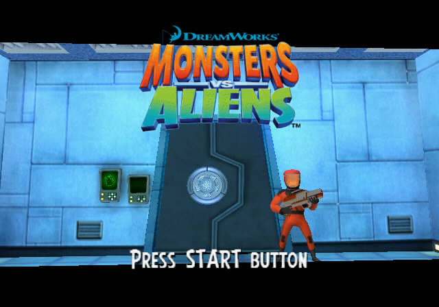 Monsters vs. Aliens - PlayStation 2 (PS2) Game