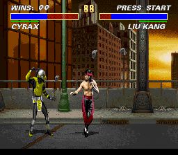 Mortal Kombat 3 - Super Nintendo (SNES) Game Cartridge