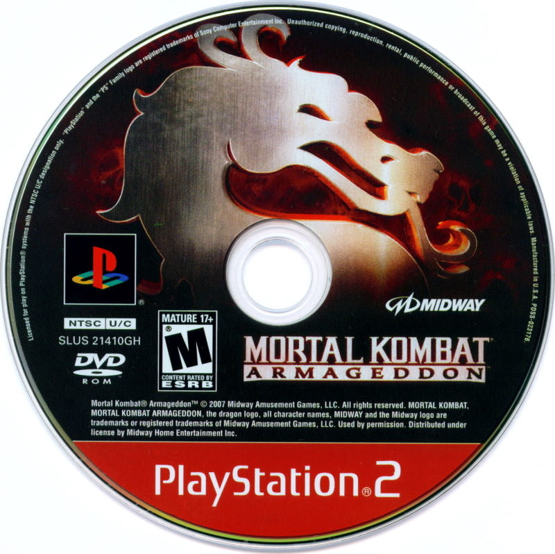 Mortal Kombat: Armageddon (Greatest Hits) - PlayStation 2 (PS2) Game