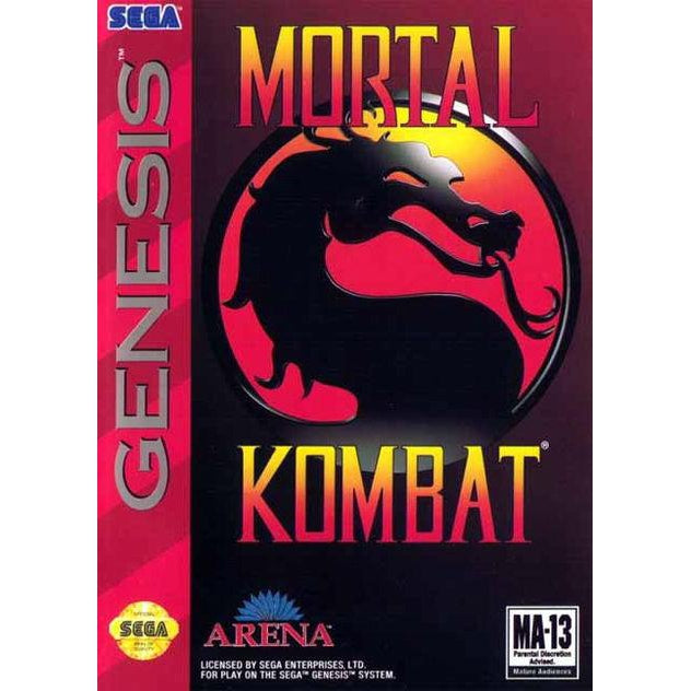 Mortal Kombat - Sega Genesis Game Complete - YourGamingShop.com - Buy, Sell, Trade Video Games Online. 120 Day Warranty. Satisfaction Guaranteed.