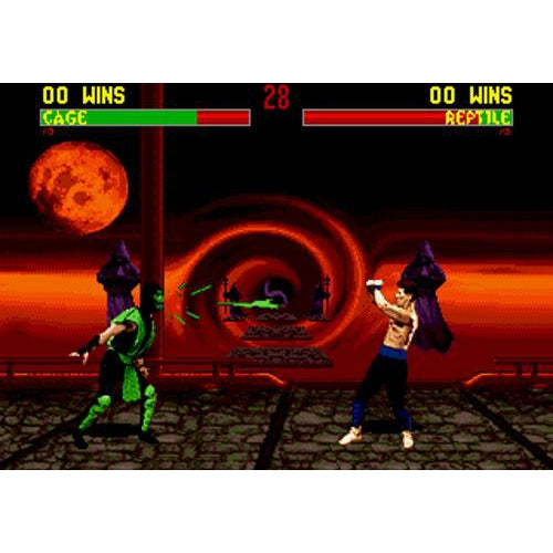 Mortal Kombat II - Sega Genesis Game Complete - YourGamingShop.com - Buy, Sell, Trade Video Games Online. 120 Day Warranty. Satisfaction Guaranteed.