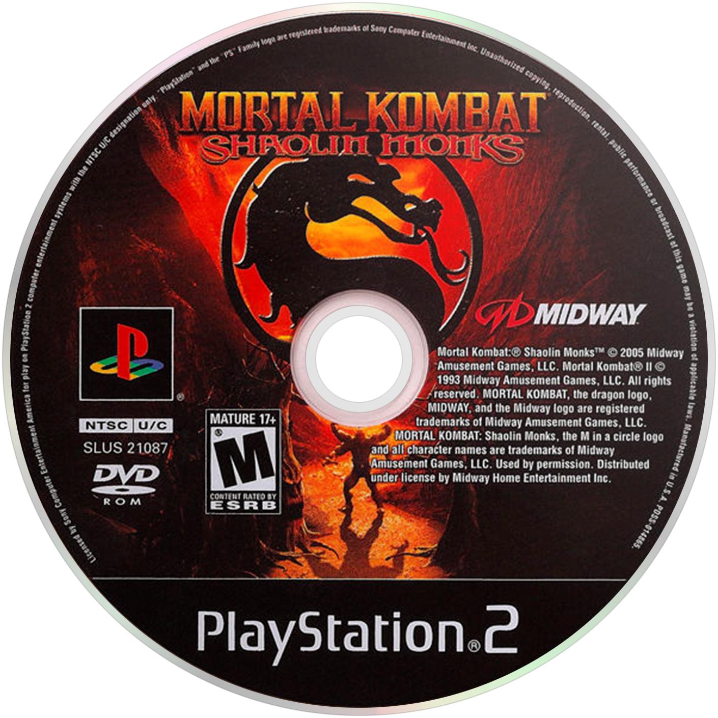 Mortal Kombat: Shaolin Monks - PlayStation 2 (PS2) Game