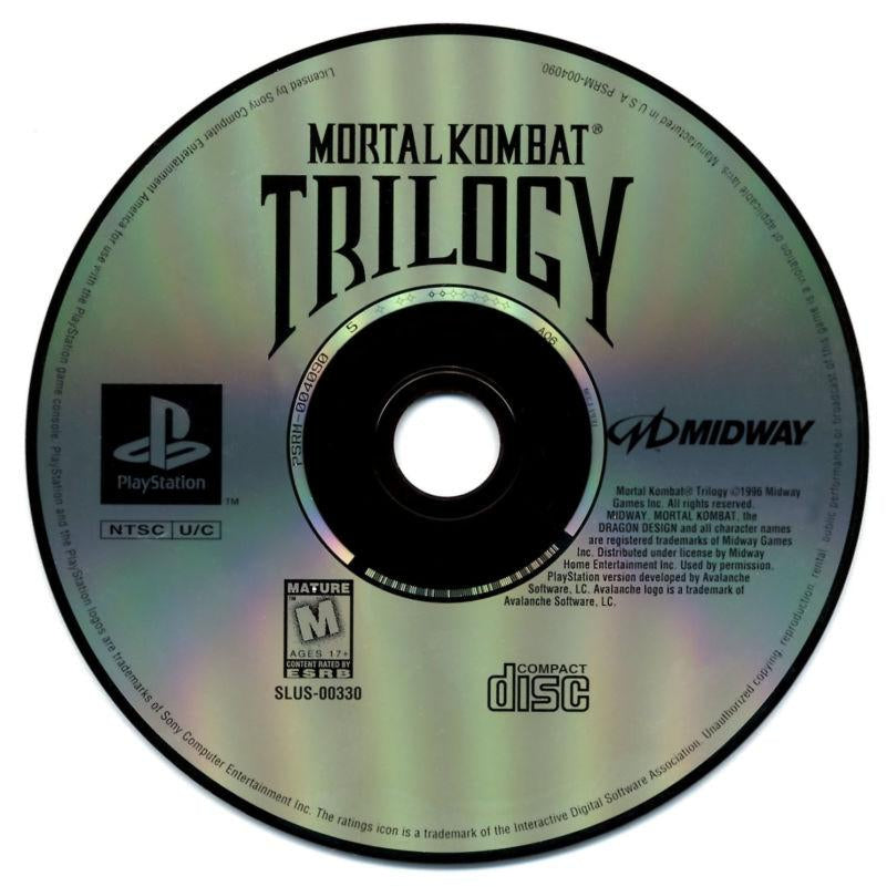 Mortal Kombat Trilogy (Greatest Hits) - PlayStation 1 (PS1) Game - YourGamingShop.com - Buy, Sell, Trade Video Games Online. 120 Day Warranty. Satisfaction Guaranteed.