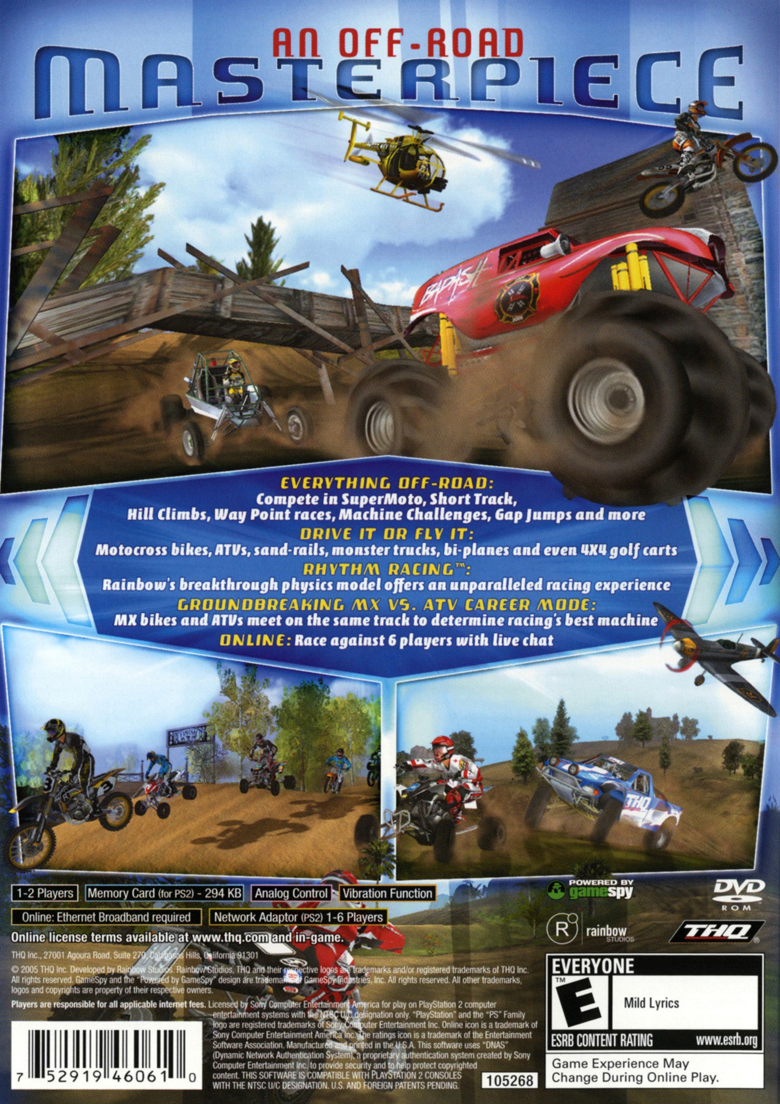 MX vs. ATV Unleashed (Greatest Hits) - PlayStation 2 (PS2) Game