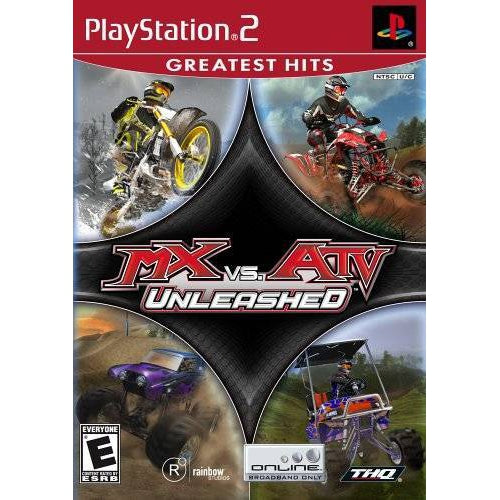 MX vs. ATV Unleashed (Greatest Hits) - PlayStation 2 (PS2) Game Complete - YourGamingShop.com - Buy, Sell, Trade Video Games Online. 120 Day Warranty. Satisfaction Guaranteed.
