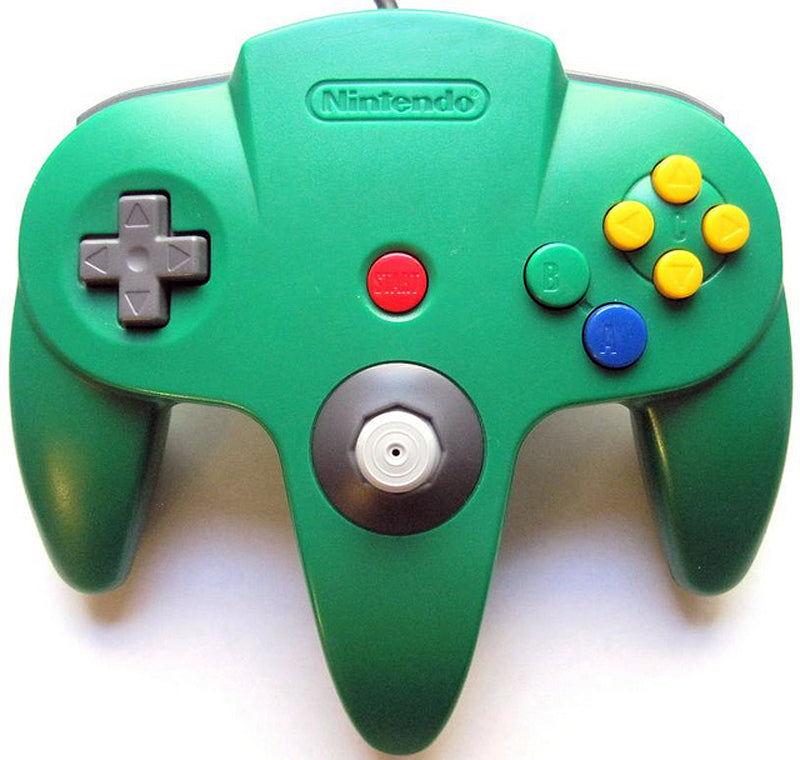 Nintendo 64 (N64) Official Controller (Discounted) - Green