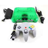 Nintendo 64 (N64) System - Jungle Green (Discounted)