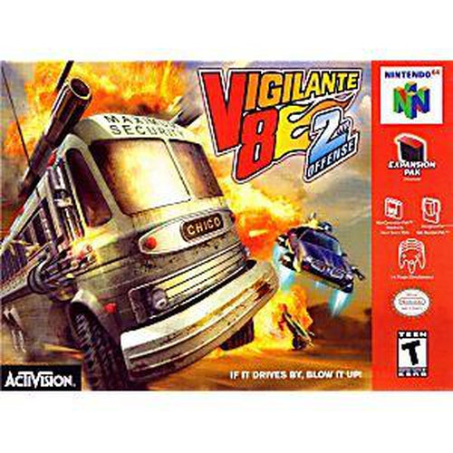 Your Gaming Shop - Vigilante 8 2nd Offense - Authentic Nintendo 64 (N64) Game Cartridge