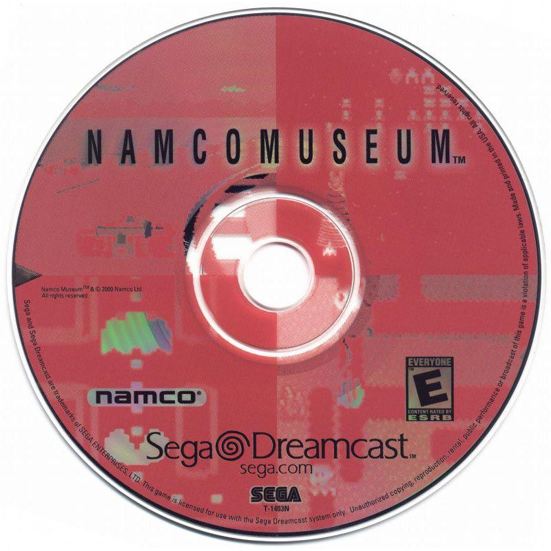 Namco Museum - Sega Dreamcast Game Complete - YourGamingShop.com - Buy, Sell, Trade Video Games Online. 120 Day Warranty. Satisfaction Guaranteed.