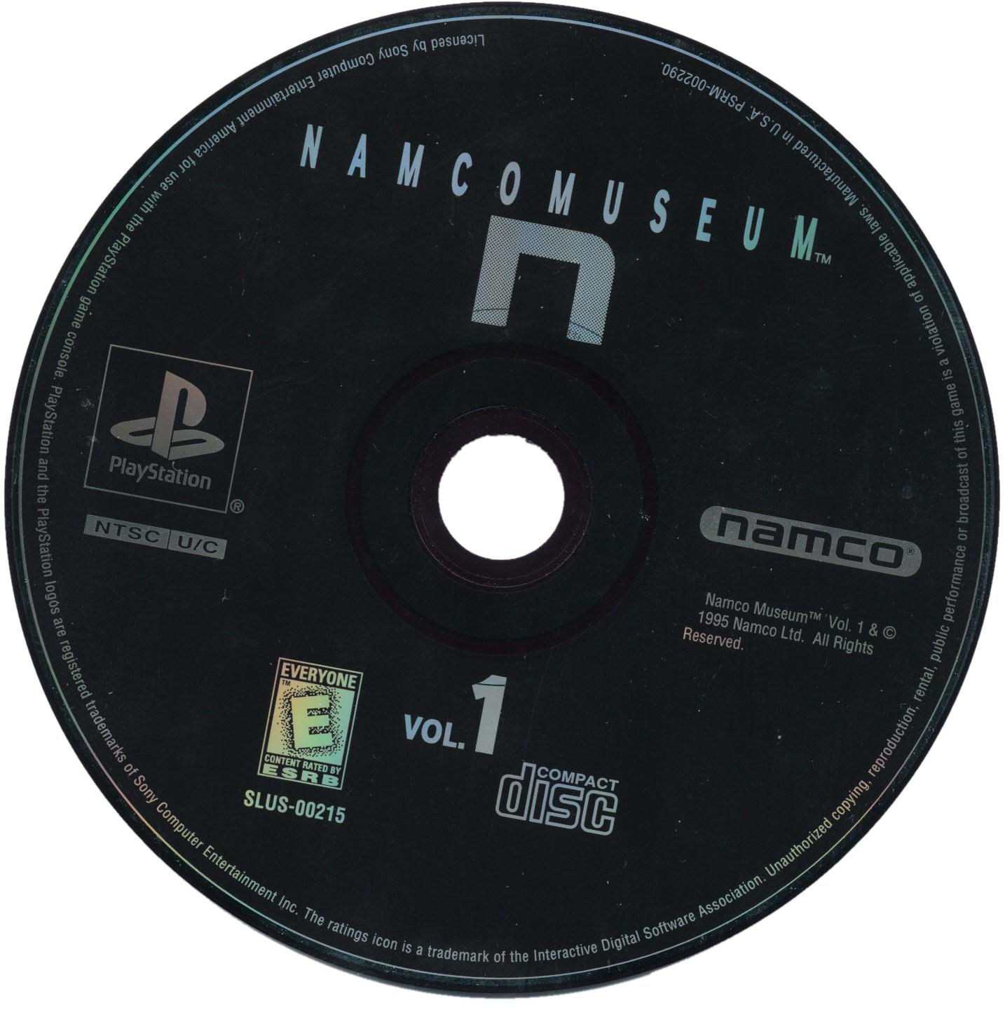 Namco Museum Vol. 1 (Greatest Hits) - PlayStation 1 (PS1) Game