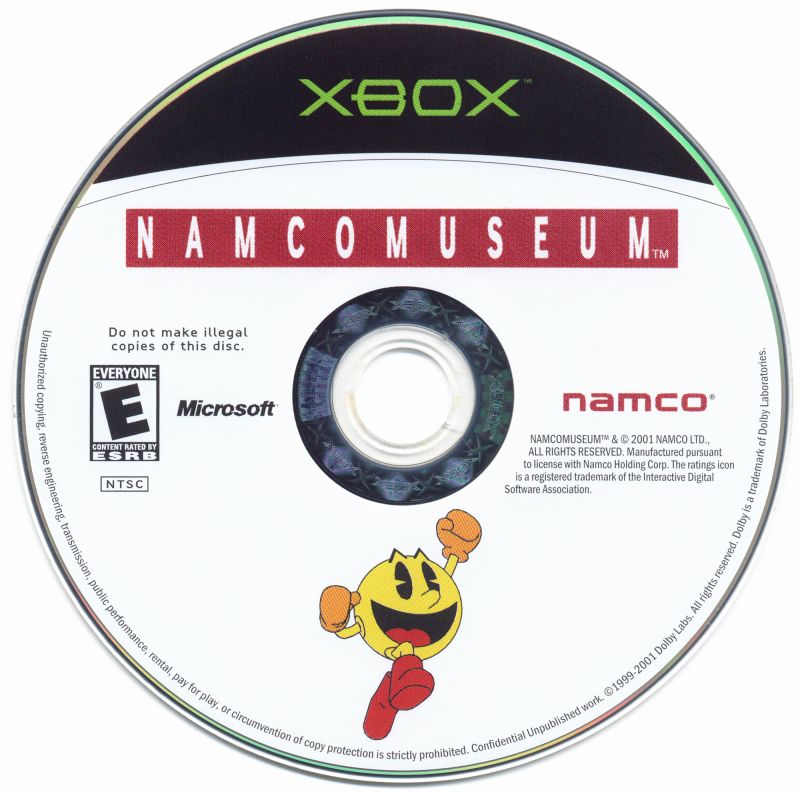 Namco Museum - Microsoft Xbox Game