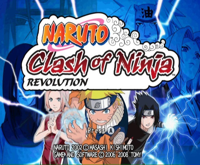Naruto: Clash of Ninja Revolution - Nintendo Wii Game