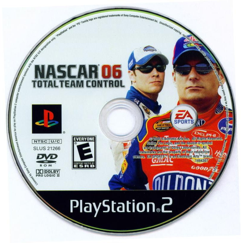 NASCAR 06 Total Team Control - PlayStation 2 (PS2) Game Complete - YourGamingShop.com - Buy, Sell, Trade Video Games Online. 120 Day Warranty. Satisfaction Guaranteed.