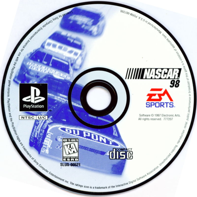 NASCAR 98 - PlayStation 1 (PS1) Game
