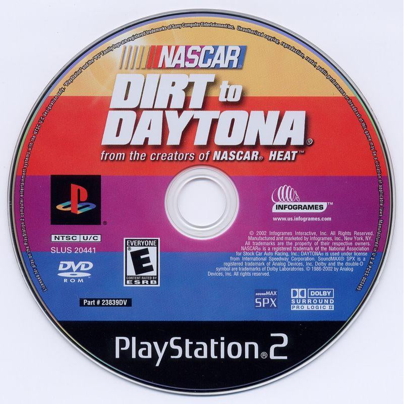 NASCAR: Dirt to Daytona - PlayStation 2 (PS2) Game Complete - YourGamingShop.com - Buy, Sell, Trade Video Games Online. 120 Day Warranty. Satisfaction Guaranteed.