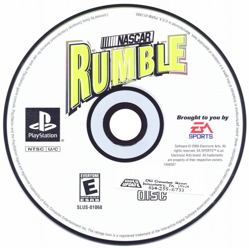 NASCAR Rumble - PlayStation 1 (PS1) Game