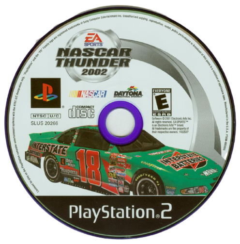 NASCAR Thunder 2002 - PlayStation 2 (PS2) Game