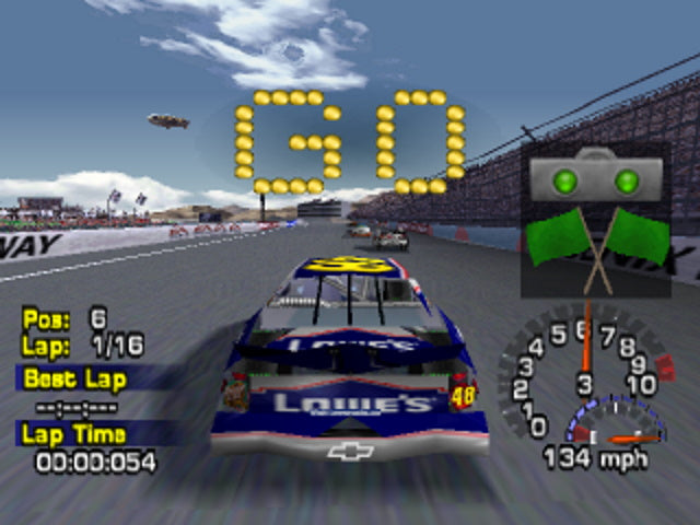 NASCAR Thunder 2004 - PlayStation 1 (PS1) Game