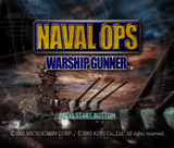 Naval Ops: Warship Gunner - PlayStation 2 (PS2) Game