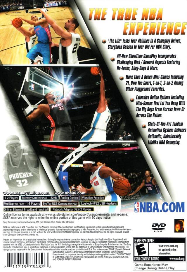 NBA 06 - PlayStation 2 (PS2) Game
