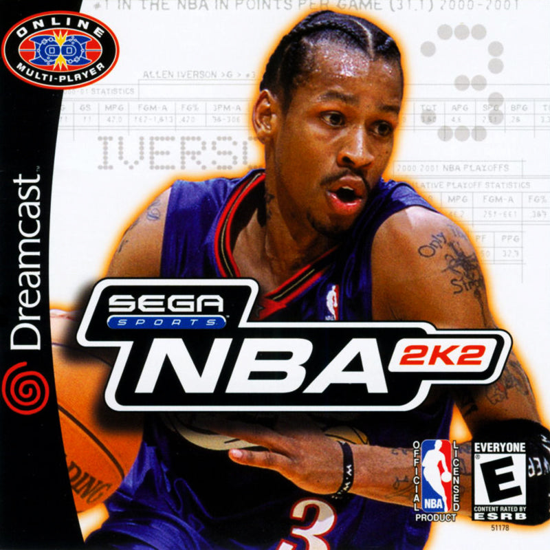 NBA 2K2 - Sega Dreamcast Game