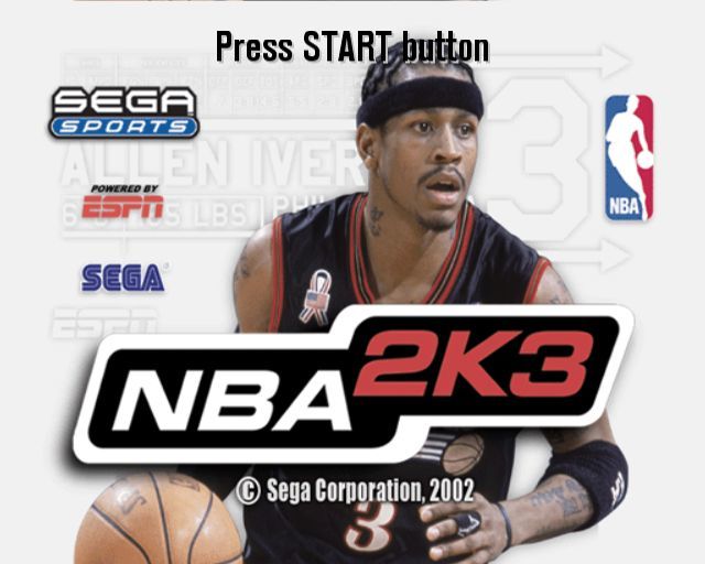 NBA 2K3  - PlayStation 2 (PS2) Game