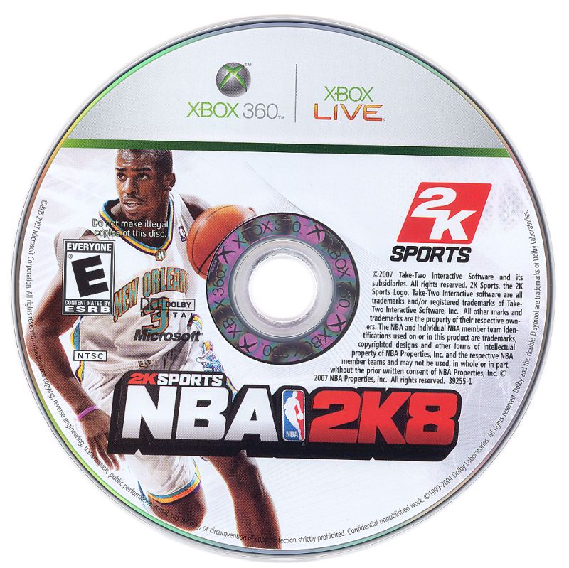 NBA 2K8 - Xbox 360 Game