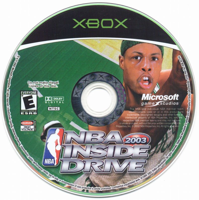 NBA Inside Drive 2003 - Microsoft Xbox Game
