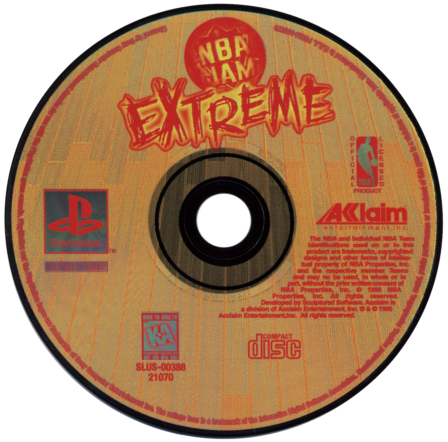 NBA Jam Extreme - PlayStation 1 (PS1) Game