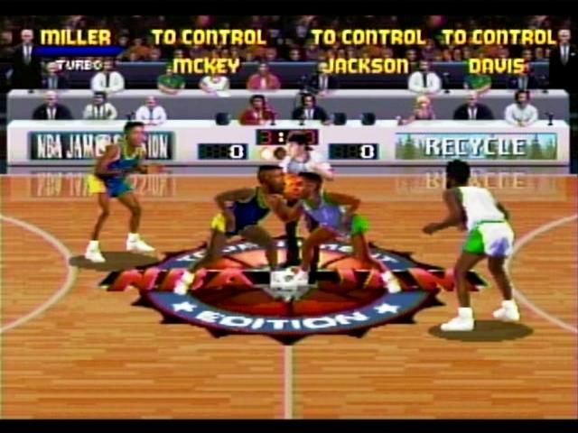 NBA Jam Tournament Edition - Sega Saturn Game