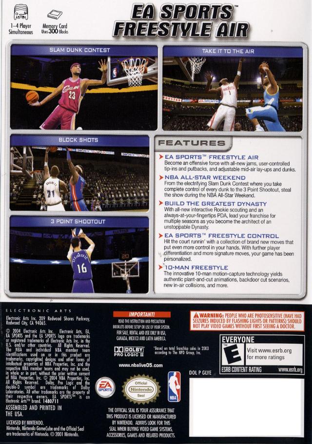 NBA Live 2005 - Nintendo GameCube Game