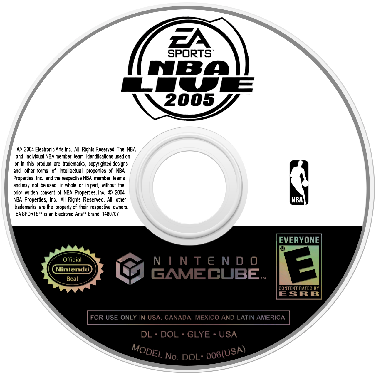 NBA Live 2005 - Nintendo GameCube Game