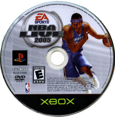NBA Live 2005 - Microsoft Xbox Game