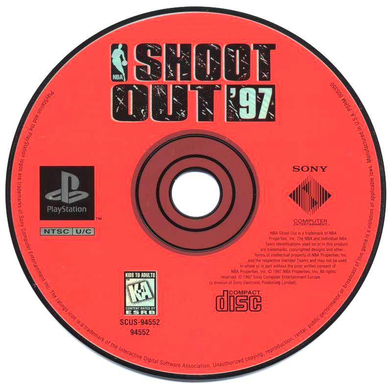 NBA ShootOut 97 - PlayStation 1 (PS1) Game