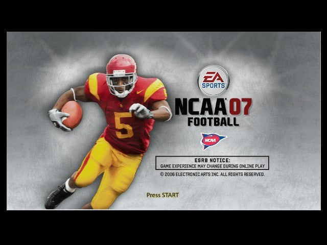 NCAA Football 07 - Microsoft Xbox Game