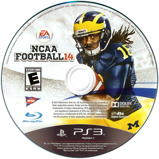 NCAA Football 14 PlayStation 3 (PS3) Game Sale at Your Gaming Shop