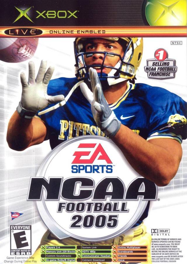 NCAA Football 2005/Top Spin Combo - Microsoft Xbox Game