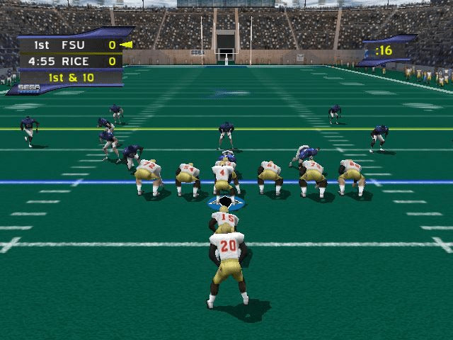 NCAA College Football 2K2 - Sega Dreamcast Game