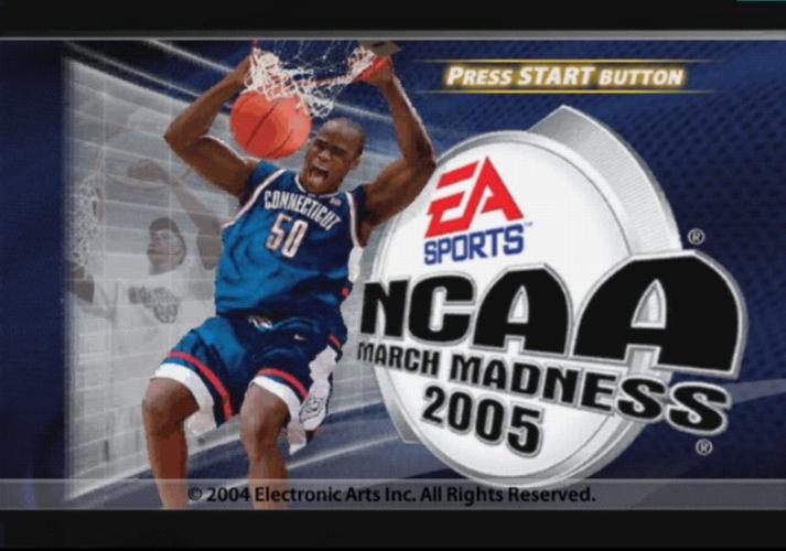 NCAA March Madness 2005 - PlayStation 2 (PS2) Game