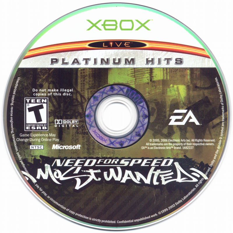Need for Speed: Most Wanted (Platinum Hits) - Microsoft Xbox Game