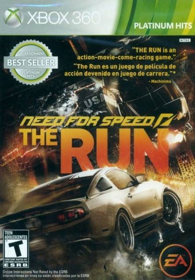 Need for Speed: The Run (Platinum Hits) - Xbox 360 Game