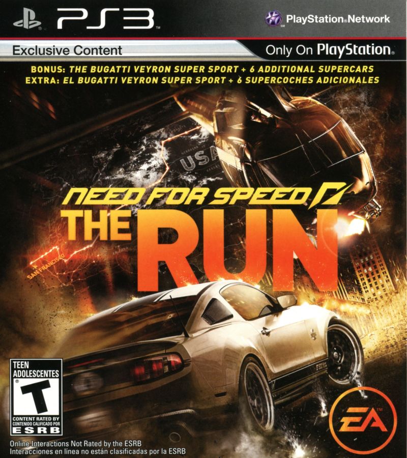 Need for Speed: The Run - PlayStation 3 (PS3) Game