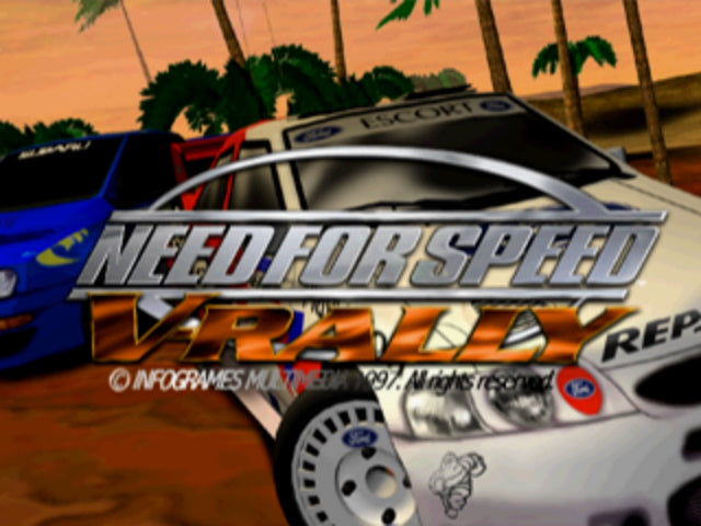Need for Speed: V-Rally - PlayStation 1 (PS1) Game