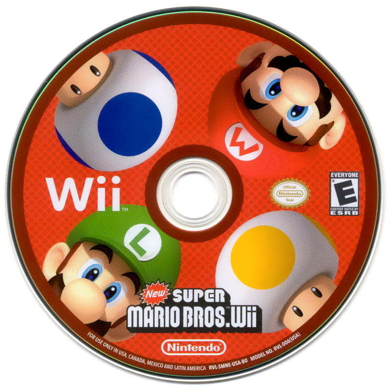 New Super Mario Bros. Wii - Nintendo Wii Game