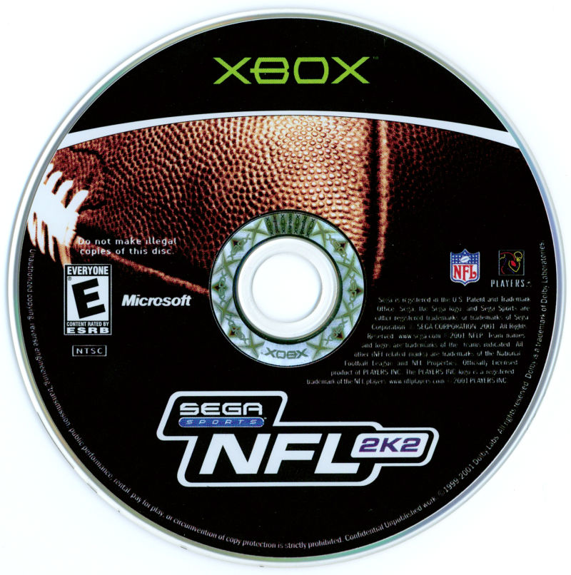 NFL 2K2 - Microsoft Xbox Game