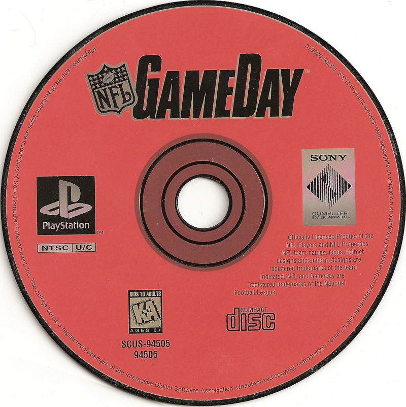 NFL GameDay (Long Box) - PlayStation 1 (PS1) Game