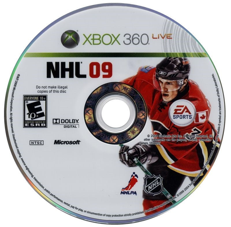 NHL 09 - Xbox 360 Game