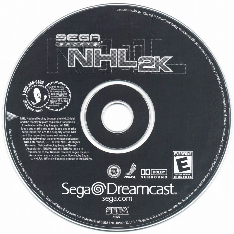 NHL 2K - Sega Dreamcast Game