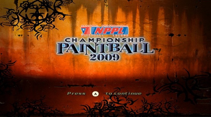 NPPL Championship Paintball 2009 - Xbox 360 Game